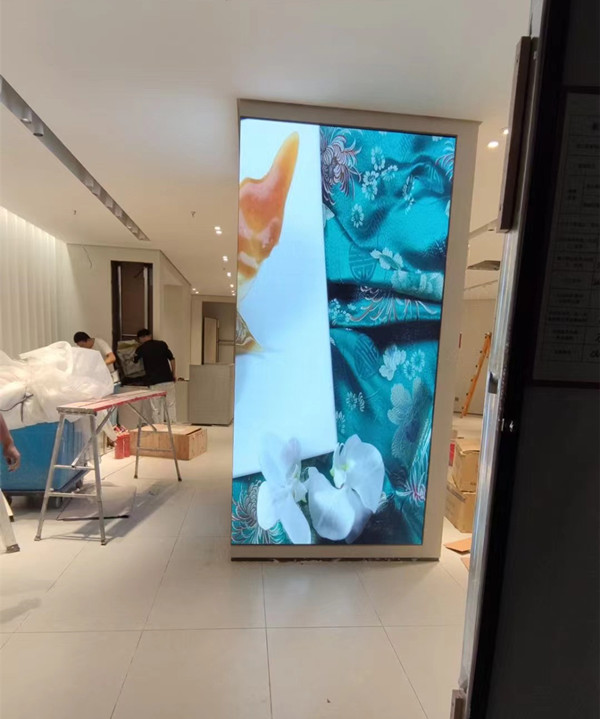 茄子河商场门店转角LED显示屏